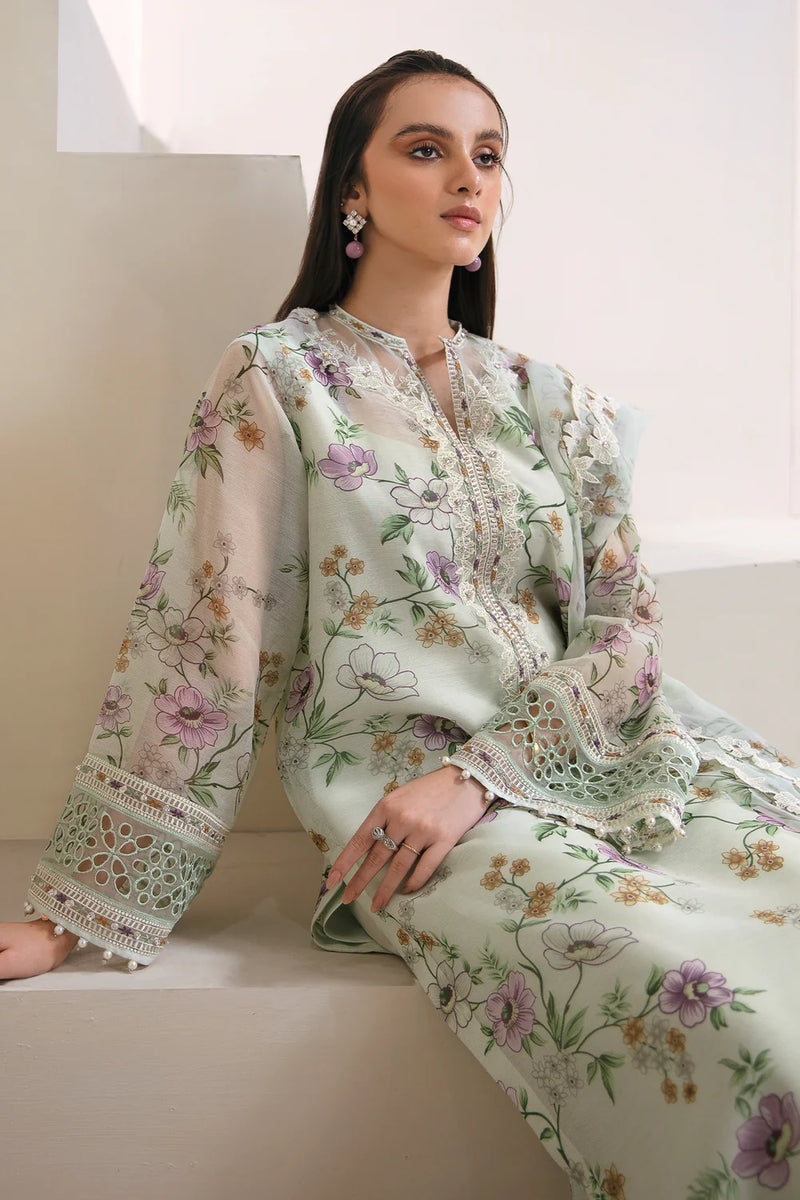 Baroque Luxury Lawn Embroidered Unstitched Collection UF-367