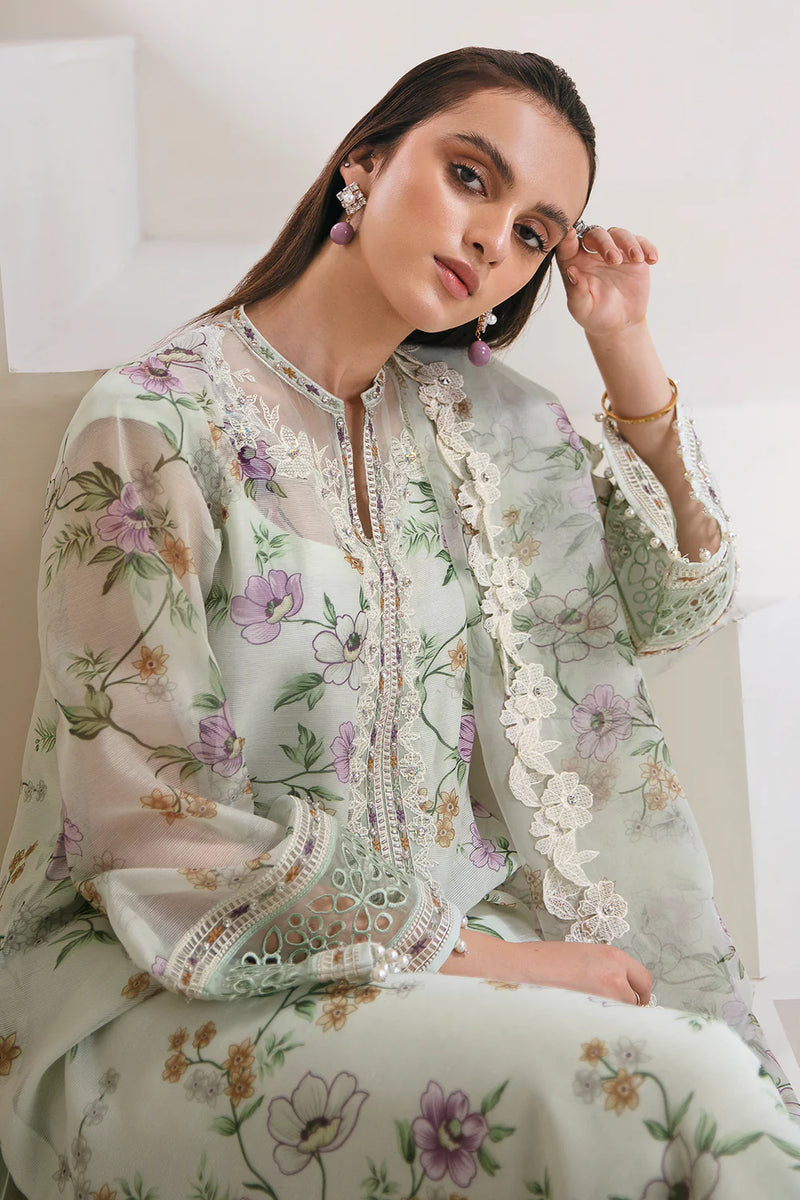 Baroque Luxury Lawn Embroidered Unstitched Collection UF-367