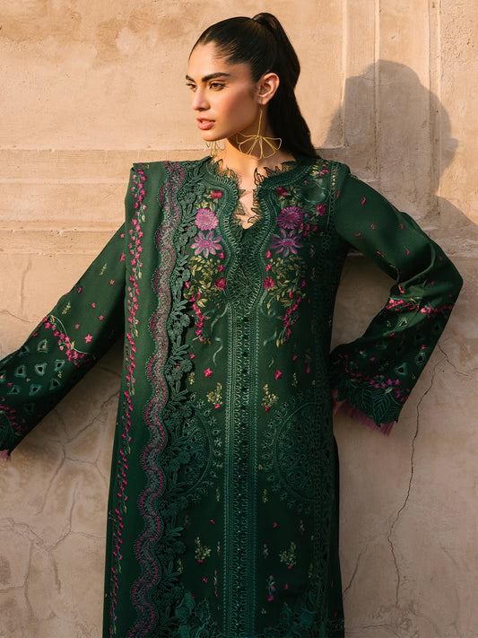 Bin Ilyas Luxury Lawn Embroidered 3 Piece Unstitched 152 B