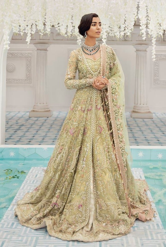 Suffuse Bridal Luxury Net Embroidered 3 Piece Unstitched - IRIDA