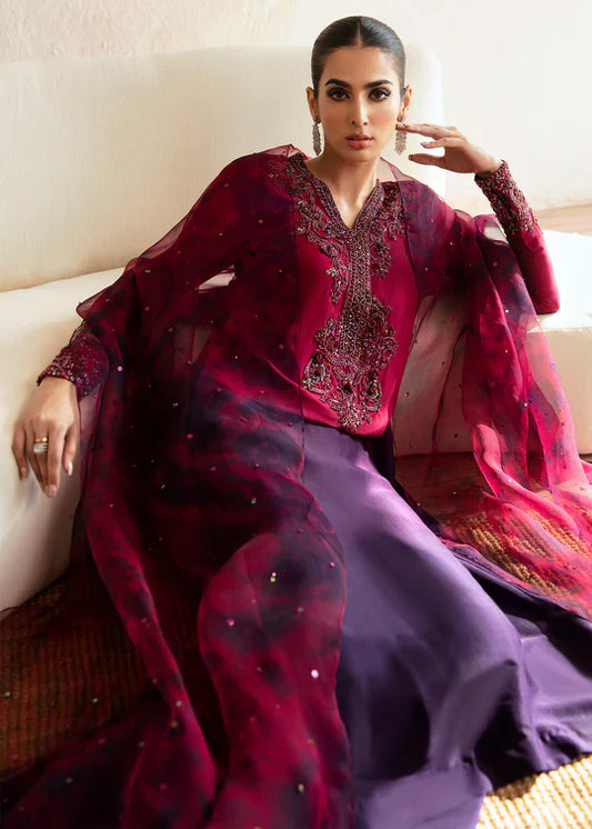 Kanwal Malik Luxury Raw Silk Hand Embroidered Collection AROHA