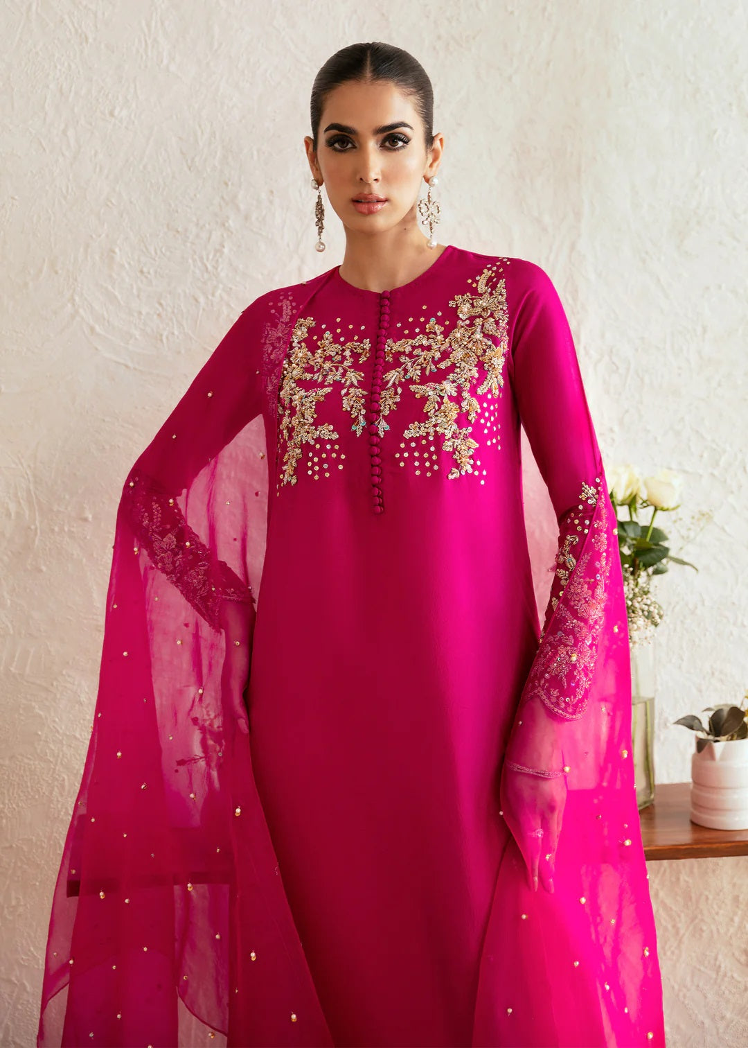 Kanwal Malik Wedding Festive Raw Silk Hand Embroidered Collection MYRA