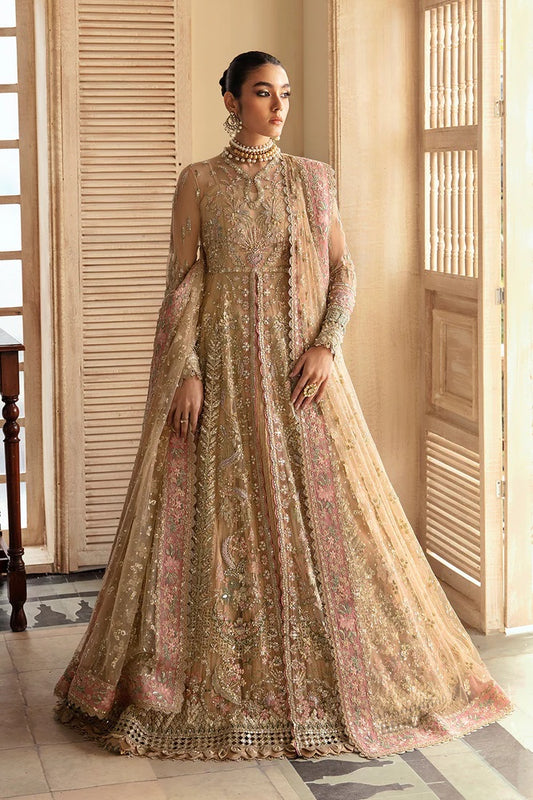 Soraya Luxury Net Embroidered 3 Piece Unstitched - Irina