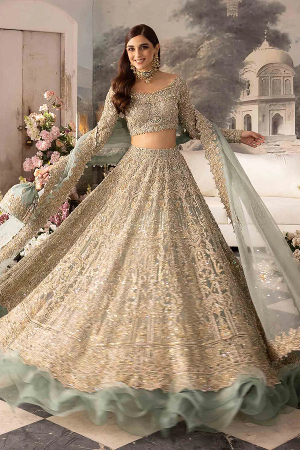 Kanwal Malik Wedding Festive Organza Hand Made Collection NAZRA