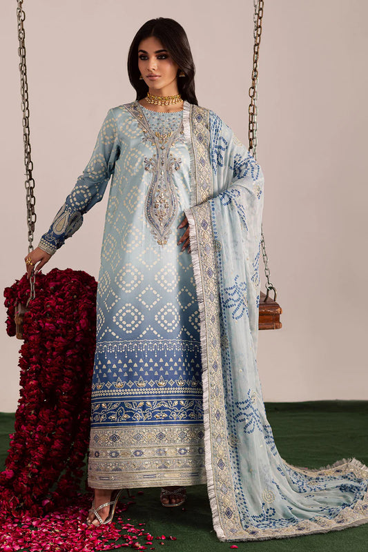 Nureh Lawn Embroidered 3 Pc Unstitched Collection NP 698