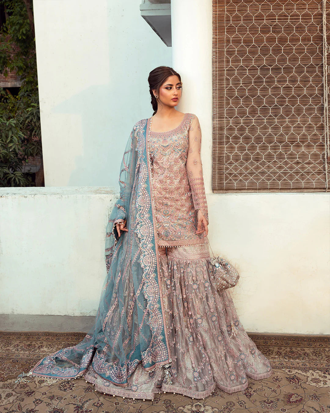 Faiza Saqlain Nira Luxury Wedding Unstitched 3 Pieces Aytan - Wedding Festive