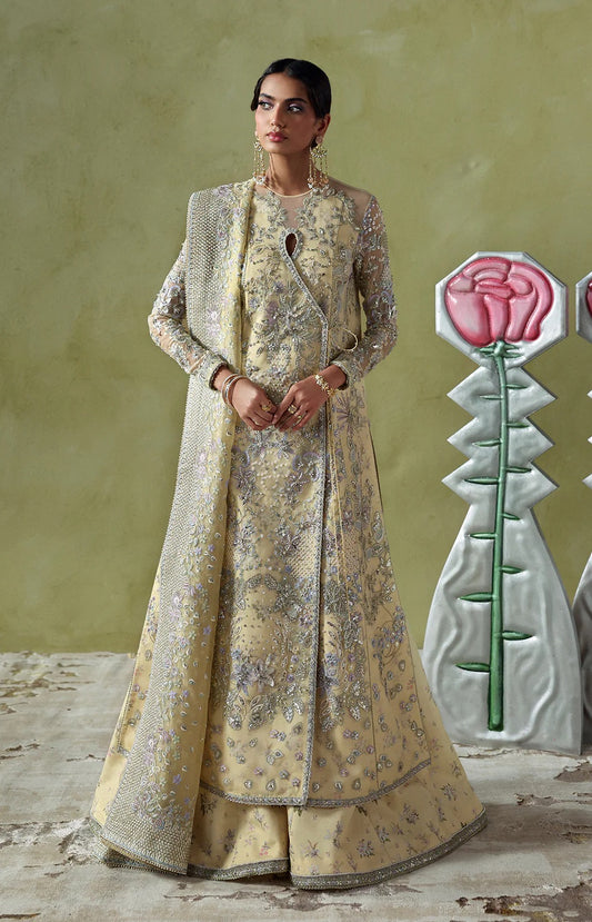 Soraya Luxury Organza Embroidered Unstitched 3PC Suit Liora