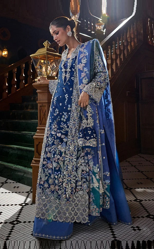 Soraya Lumene Luxury Organza Embroidered Unstitched 3PC Suit-Elise