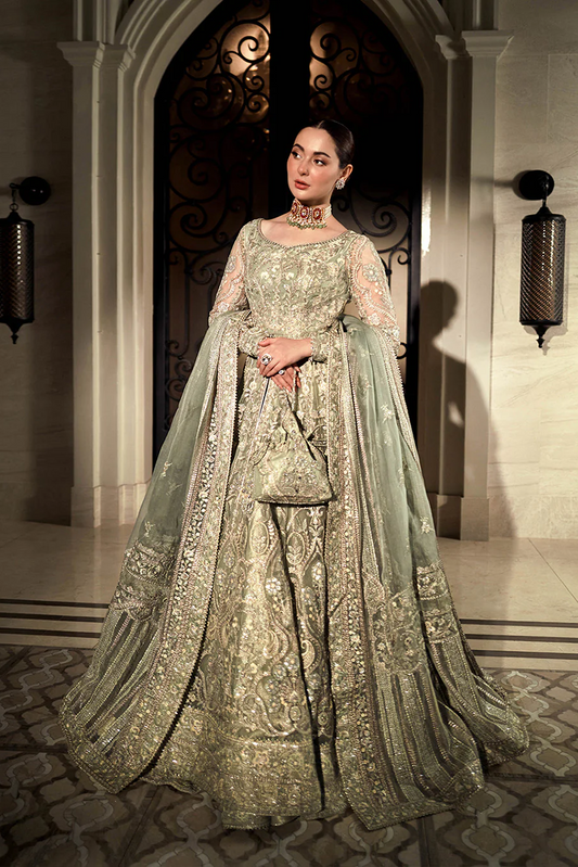 Faiza Saqlain Luxury Net Embroidered Collection SYENE 07
