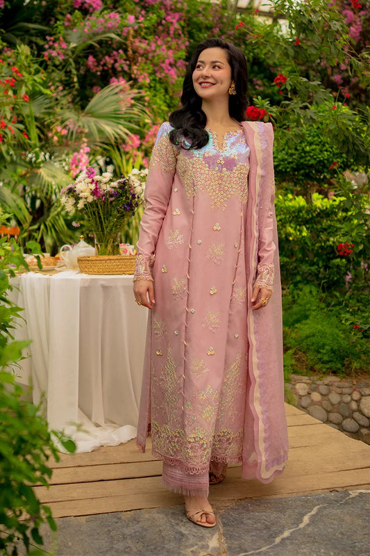 Rang Rasiya Luxury Embroidered Lawn 3Pc Unstitched Suit-Alayna