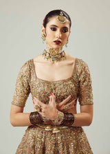 Hussain Rehar Luxury Hand Embrooidered Organza Collection Adaa