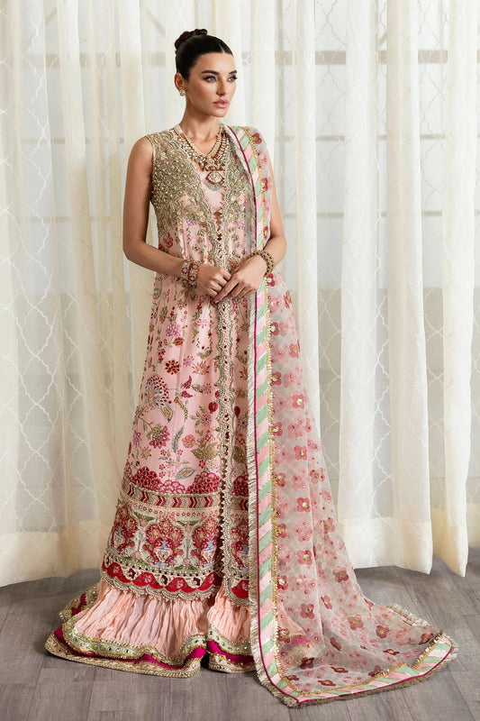 Crimson Luxury Raw Silk Unstitched 3 Piece Crystal Chinoiserie