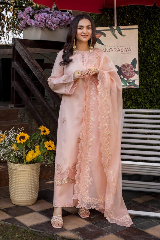 Rang Rasiya Luxury Lawn Embroidered 3 Piece Unstitched – Eshal