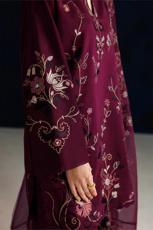 Iznik UE-655 Luxury Dhanak Lawn Embroidered 2Pc Unstitched Suit PA-209