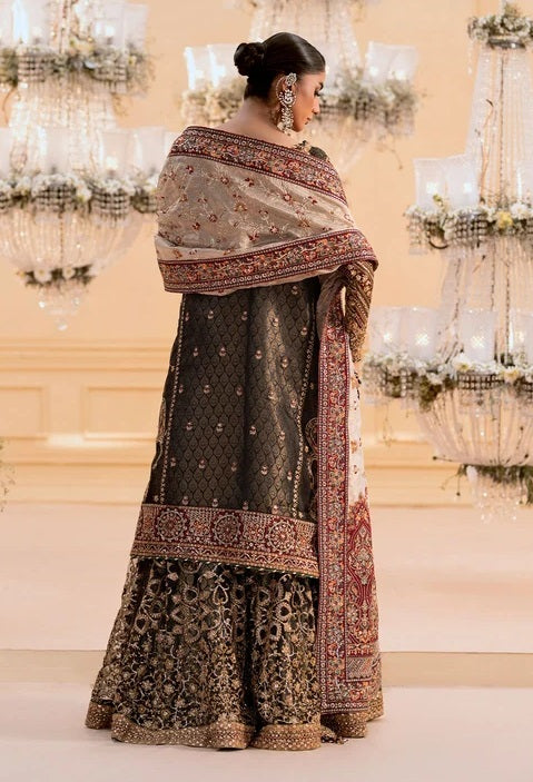 AIK Atelier Luxury Embroidered Organza 3Pc Unstitched Suit AIKWED - A2504 PA-114