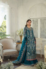 Soraya Festive Unstitched 3 Pc Collection 01 Diana Hand Embroidered Work