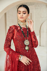 Maryam Hussain Formal Collection Net Embroidered RUBI