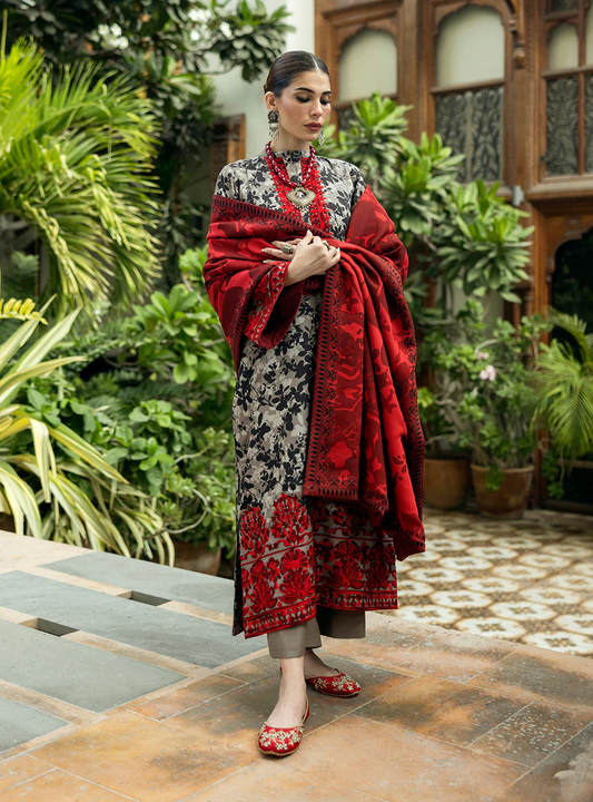 Zainab Chottani Luxury Lawn Embroidered Collection Zemestan