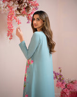LuLuSar Silk Embroidered Collection Hand Made Collection Unstitched Qesil