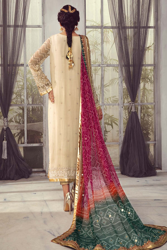 Charizma Luxury Chiffon Embroidered 3 Piece Unstitched - Dastan e jashan