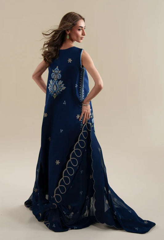 Zaib Luxury Lawn Embroidered 3Pc Unstitched Suit NPA3 - 26426