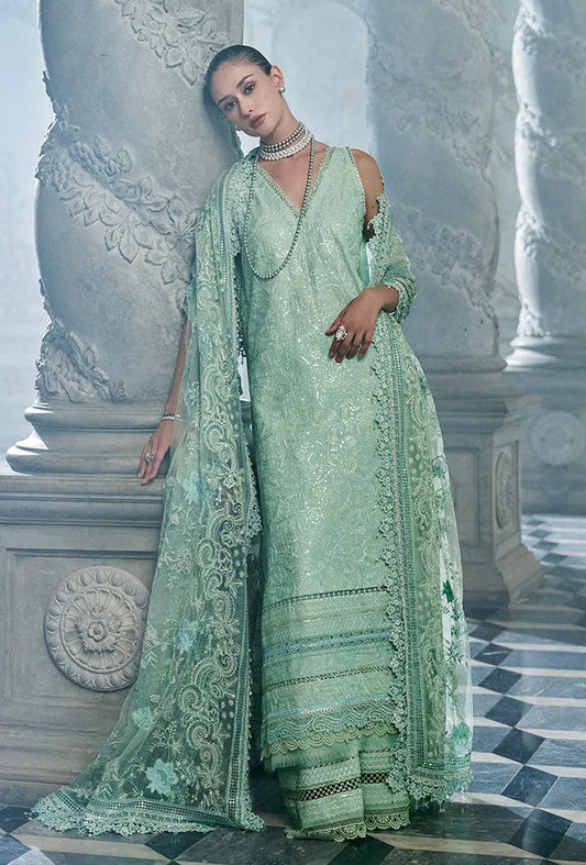 Sobia Nazir Luxury Lawn Embroidered 3 PIece Unstitched - 4B