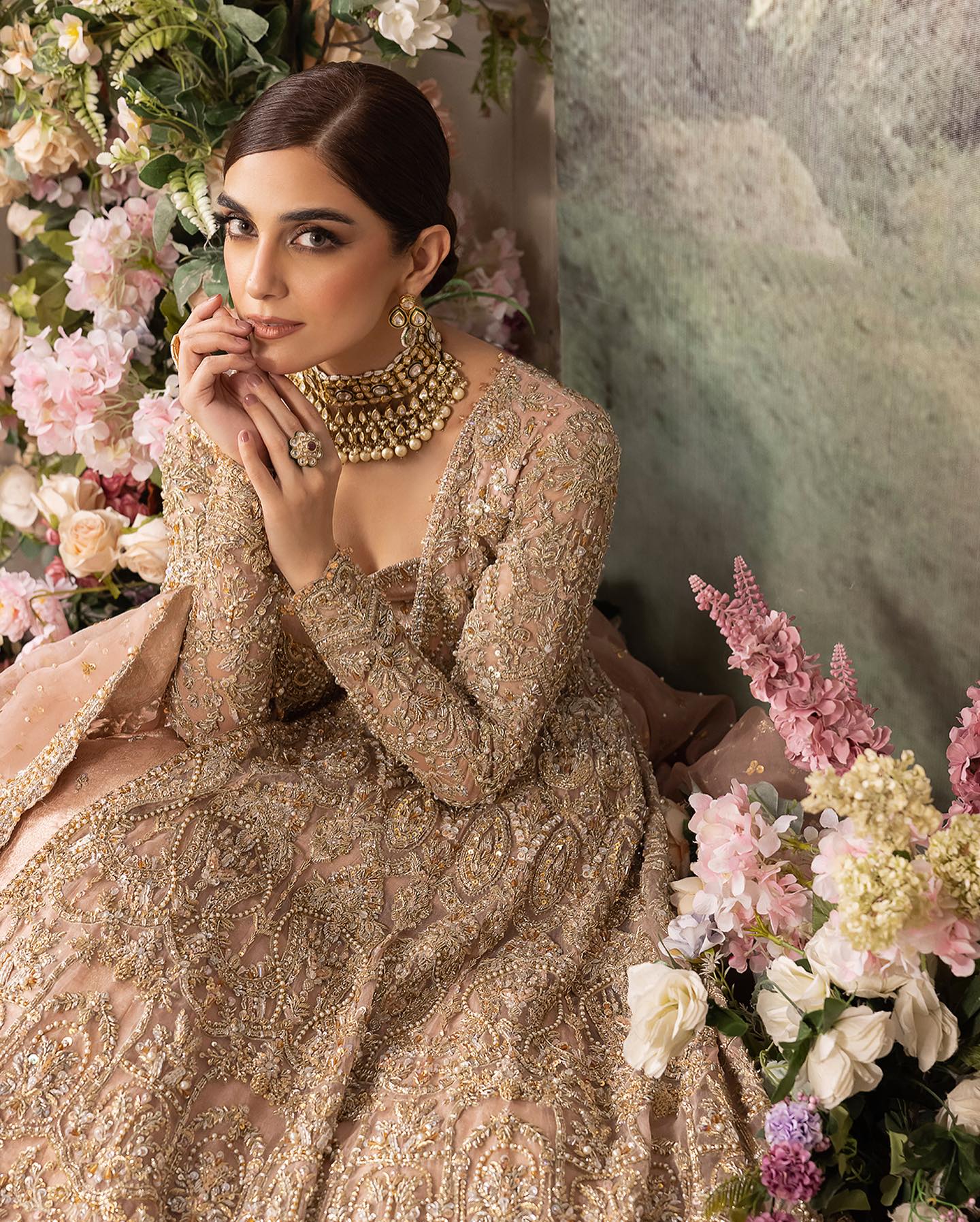 Kanwal Malik Luxury Net Embroidered MIRANI SCRET GARDEN