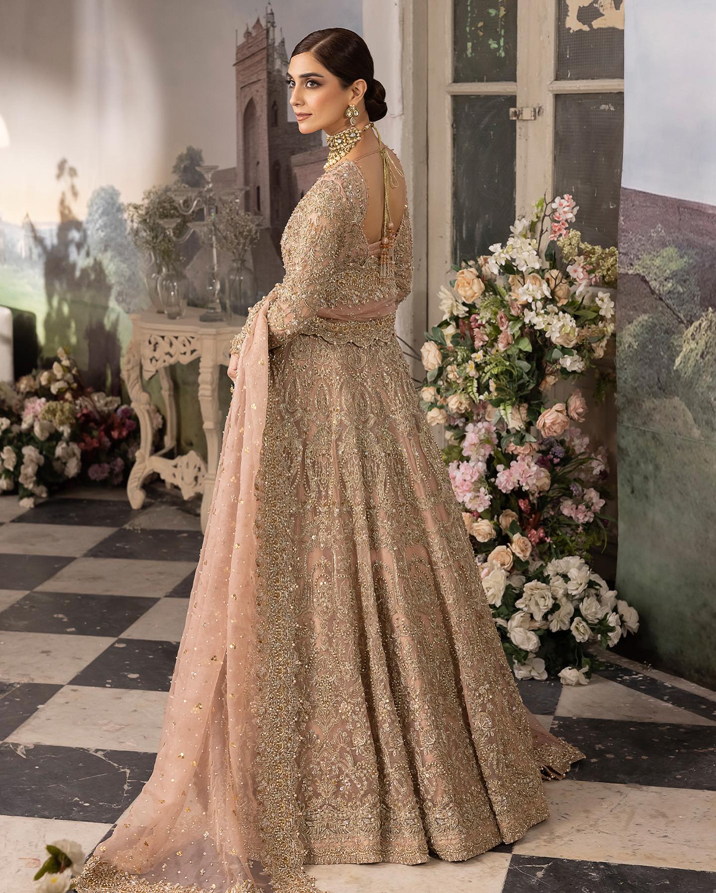 Kanwal Malik Luxury Net Embroidered MIRANI SCRET GARDEN