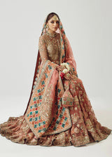 Hussain Rehar Bareeze Net Embroidered Hand Made Collection SAAZ