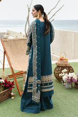 Qalamkar Sahil Luxury Chikankari Lawn Collection QLM -10 Zahra