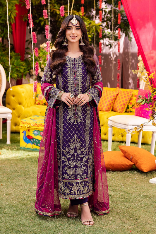 Asim Jofa Luxury Chiffon Embroidered Collection Unstitched AJMJ-14