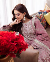 Asim Jofa Luxury Chiffon Embroidered Collection 3 Pcs AJUR-02