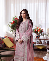 Asim Jofa Luxury Chiffon Embroidered Collection 3 Pcs AJUR-02