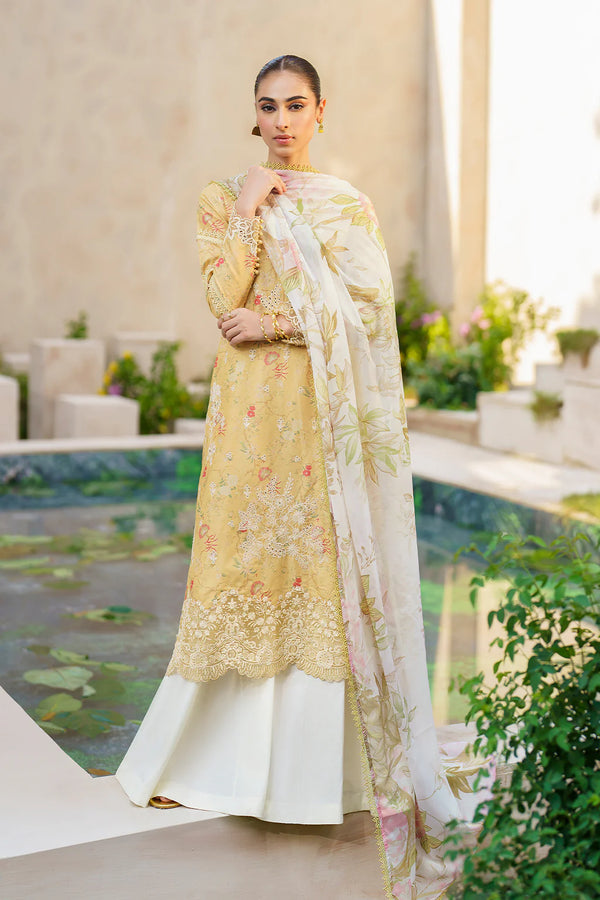 Iznik Luxury Embroidered Lawn SFL-09