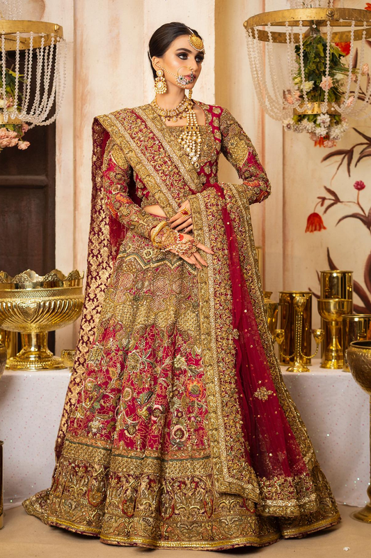 Hassan Shehriyar Yasin (HSY) Raw Silk 3 Piece Unstitched Gulistan