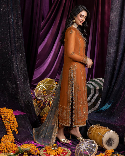 Asim Jofa Luxury Chiffon Embroidered Collection AJDA-15