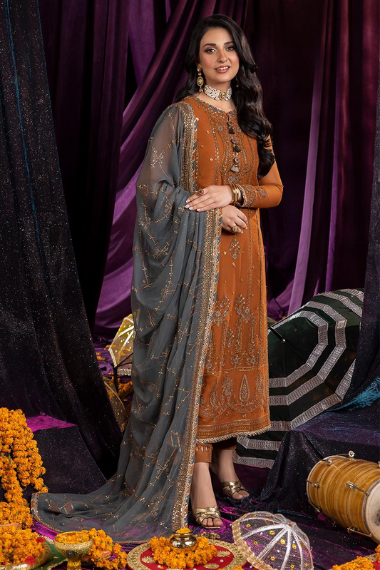 Asim Jofa Luxury Chiffon Embroidered Collection AJDA-15
