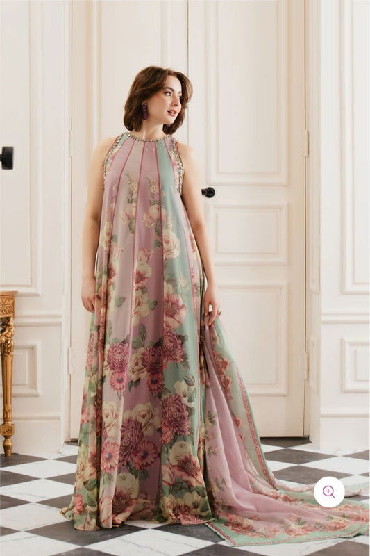 Lulusar Luxury Silk Unstitched 3 Pieces Collection LORAN