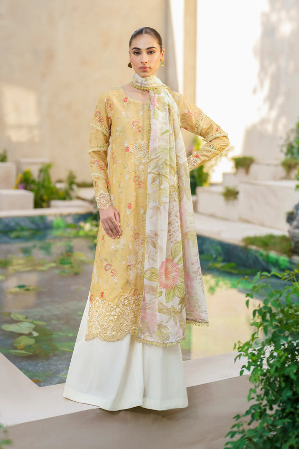 Iznik Luxury Embroidered Lawn SFL-09