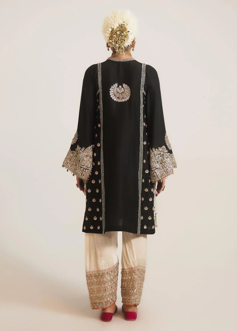 Hussain Rehar Raw Silk Collection 3 Piece Unstitched ZEPHYR