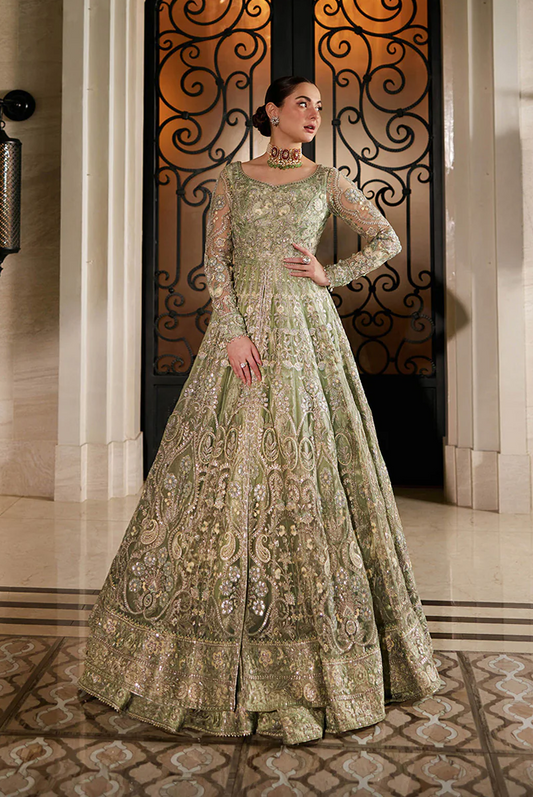 Faiza Saqlain Luxury Net Embroidered Collection SYENE 07