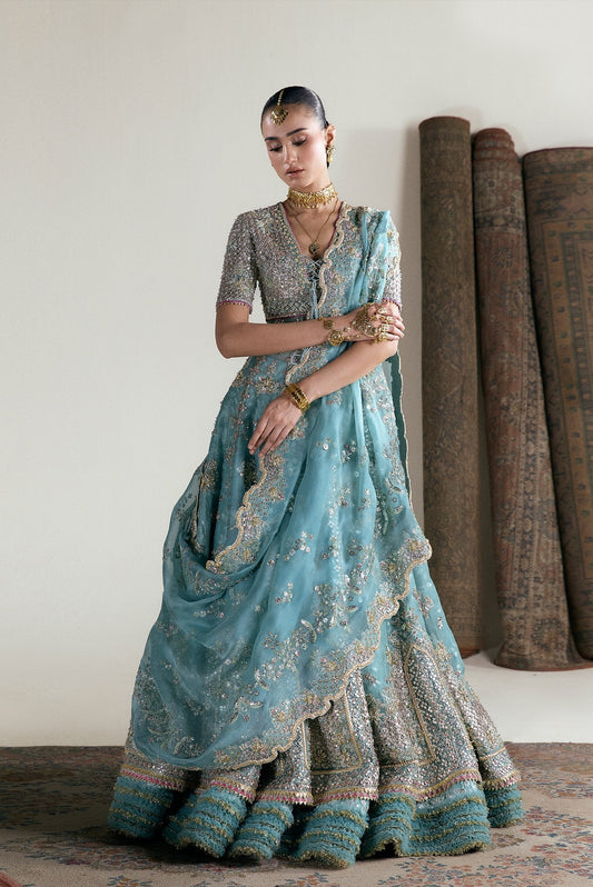 Suffuse Luxury Organza Embroidered Unstitched 3 Piece - Anaira