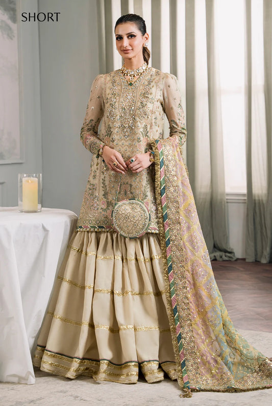 Baroque Chiffon Embroidered Unstitched 3 Piece Masuri CH12-04