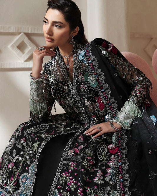 Republic Womenswear Wedding Festive Organza Hand Emblishment Collection AURIANE