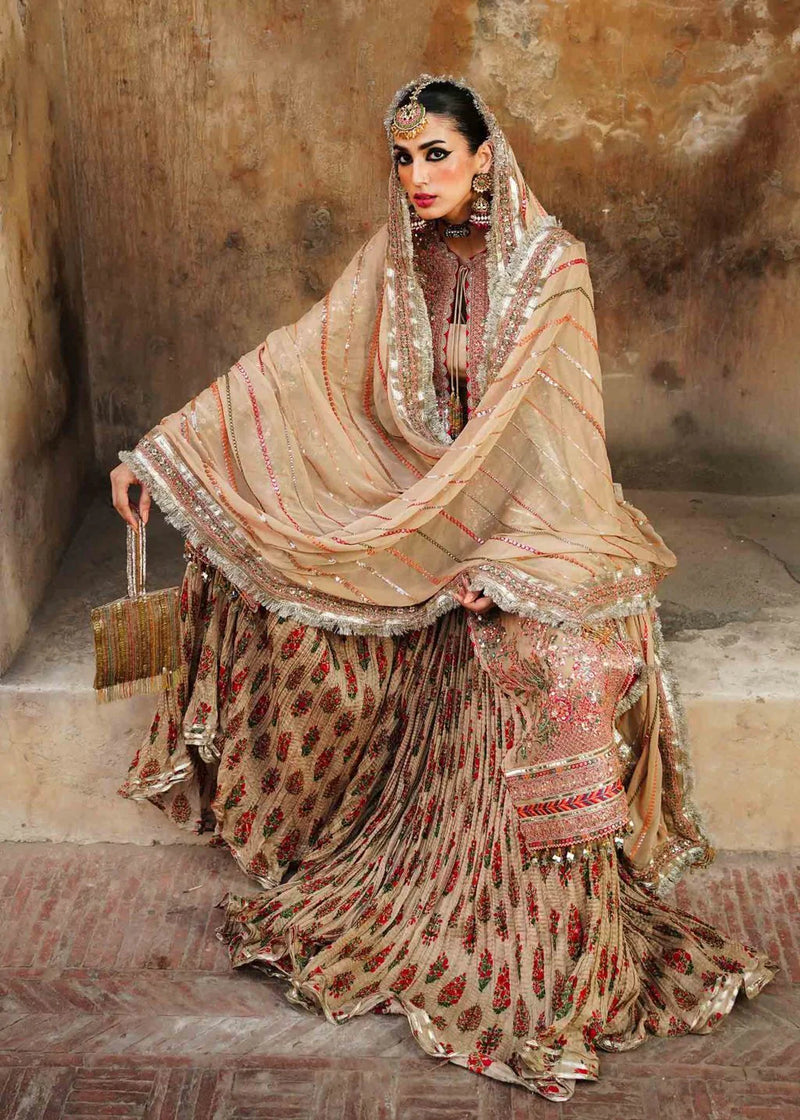 Hussain Rehar Wedding Collection Zaib-un-Nisa 2023 Naghma Pure Chiffon Collection