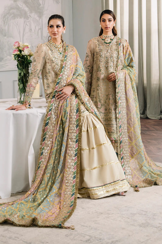 Baroque Chiffon Embroidered Unstitched 3 Piece Masuri CH12-04