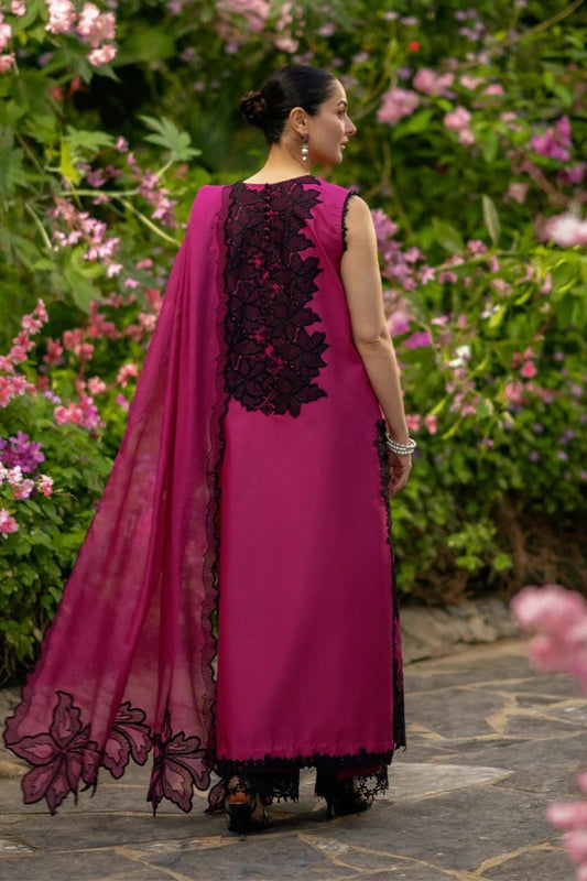 Rang Rasiya Luxury Embroidered Lawn Unstitched 3Pc Suit-MAYA