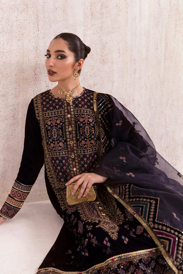 Jazmine Velvet Collection Unstitched Embroidered VF-2023 Dilaab