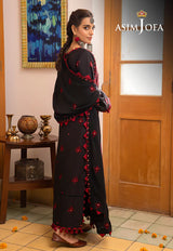 Shadow Work By Asim Jofa Embroidered Chiffon Suits Unstitched 3 Piece AJ23SW - Luxury Festive Collection
