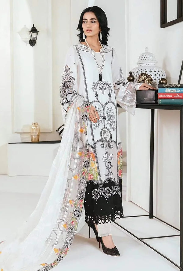 Adan Libas Eid Lawn Embroidered Collection Unstitched